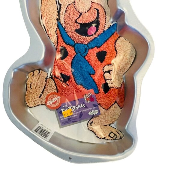 Vintage Wilton Fred Flintstone Cake Pan 2105-3462 1989 - Picture 2 of 4